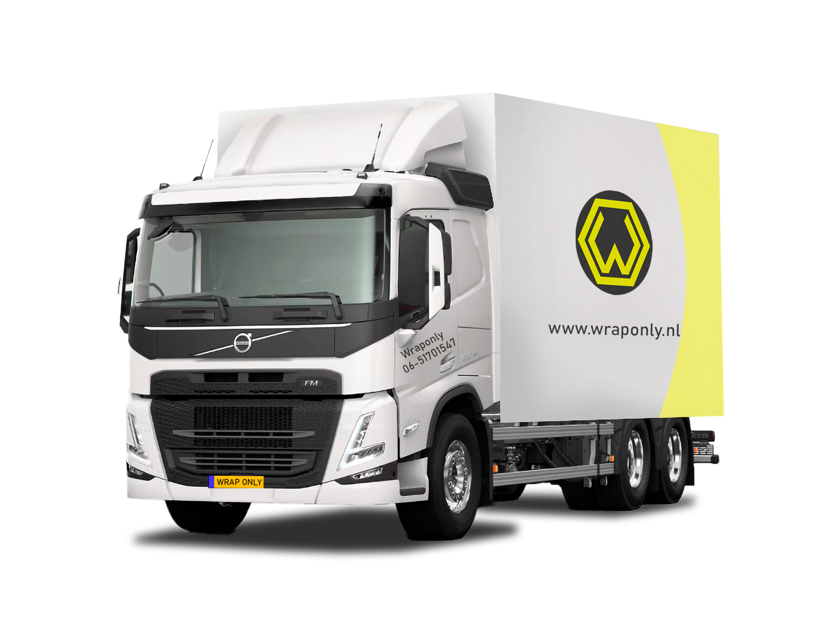 Vrachtwagen vanaf